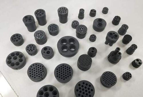 连接器橡胶配件精密硅胶制品 工业用橡胶件加工定制